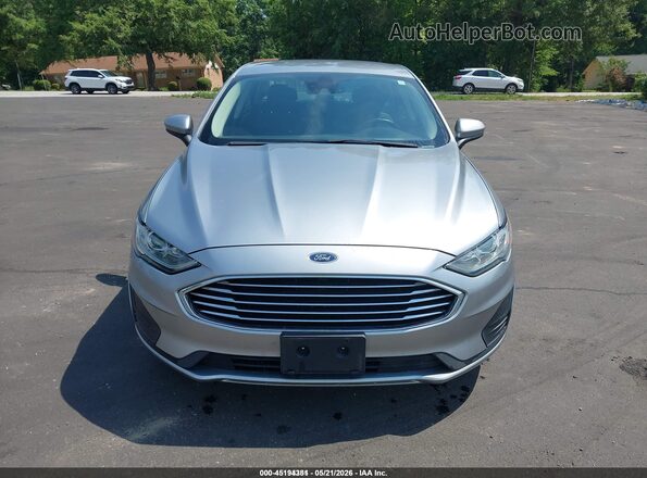 3FA6P0LU7LR119162 2020 FORD FUSION Silver Rear interior view