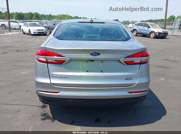 3FA6P0LU7LR119162 2020 FORD FUSION Silver 