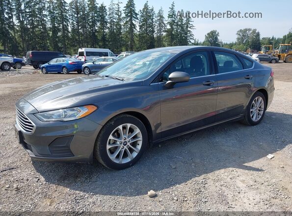 3FA6P0LU7LR262306 2020 FORD FUSION Black წინა მარცხენა ხედი სამი მეოთხედიდან