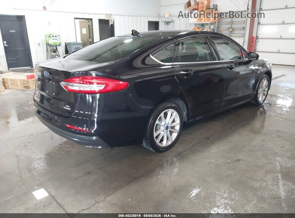 3FA6P0LU7LR264928 2020 FORD FUSION Черный Задняя правая четверть