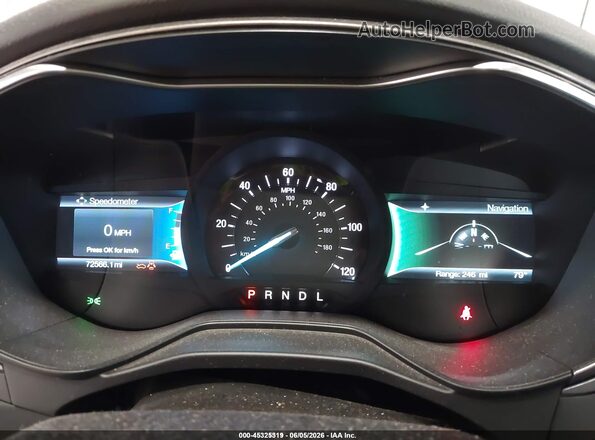 3FA6P0LU7LR264928 2020 FORD FUSION Черный Вид задних сидений