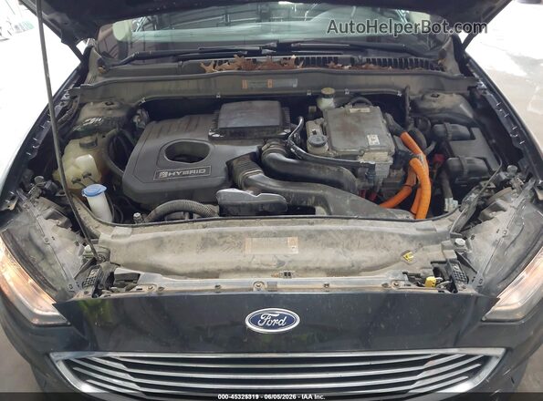 3FA6P0LU7LR264928 2020 FORD FUSION Черный Вид сзади