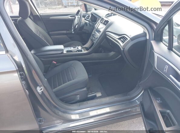 3FA6P0LU7LR265383 2020 FORD FUSION Gray წინა სალონის ხედი