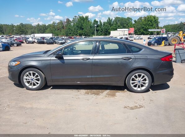 3FA6P0LU7LR265383 2020 FORD FUSION Gray 