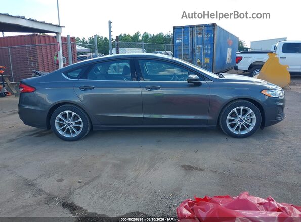 3FA6P0LU7LR265383 2020 FORD FUSION Gray 