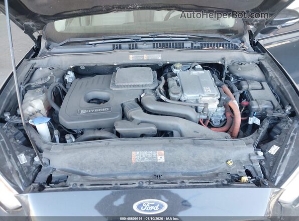 3FA6P0LU8GR187699 2016 FORD FUSION HYBRID Black Vista trasera