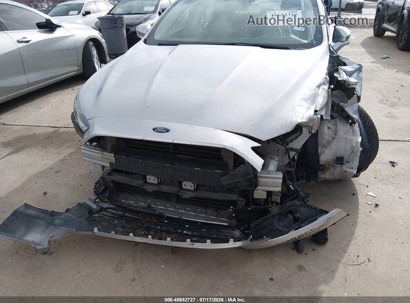 3FA6P0LU8GR204064 2016 FORD FUSION HYBRID Silver Front view
