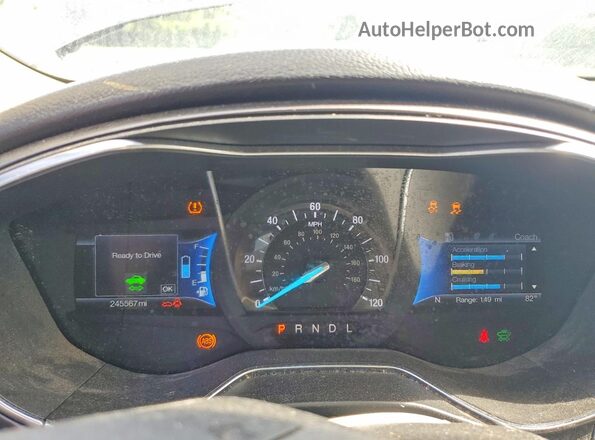 3FA6P0LU8HR323251 2017 FORD FUSION Gray Սարքավորումների վահանակի տեսք
