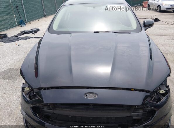 3FA6P0LU8HR386754 2017 FORD FUSION HYBRID Black Rear view