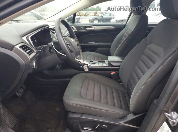 3FA6P0LU8JR206940 2018 FORD FUSION Gray Front interior view
