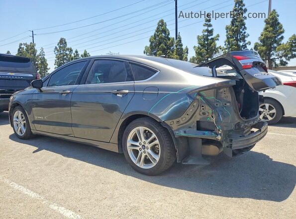 3FA6P0LU8JR219848 2018 FORD FUSION Серый Задняя левая четверть