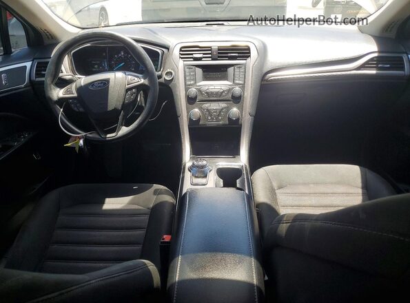 3FA6P0LU8JR219848 2018 FORD FUSION Серый Вид панели приборов
