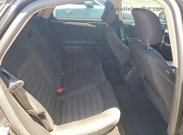 3FA6P0LU8JR219848 2018 FORD FUSION Серый Вид задних сидений