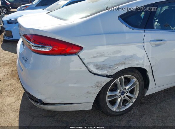 3FA6P0LU8JR269651 2018 FORD FUSION HYBRID White Вид спереду