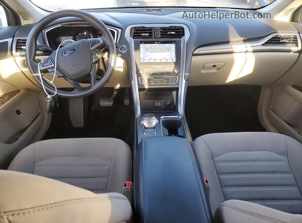 3FA6P0LU8KR148748 2019 FORD FUSION Угольный Вид панели приборов
