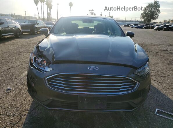 3FA6P0LU8KR148748 2019 FORD FUSION Угольный Вид спереди