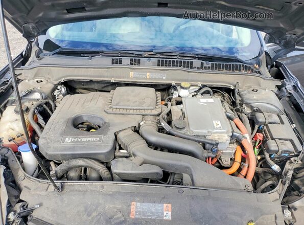 3FA6P0LU8KR148748 2019 FORD FUSION Угольный Вид задней части салона