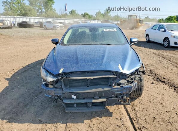 3FA6P0LU8KR214764 2019 FORD FUSION Blue Դիմացի տեսք