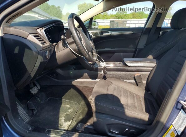 3FA6P0LU8KR214764 2019 FORD FUSION Blue Սալոնի դիմացի տեսք