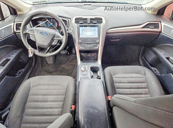 3FA6P0LU8KR222525 2019 FORD FUSION Серый Вид панели приборов