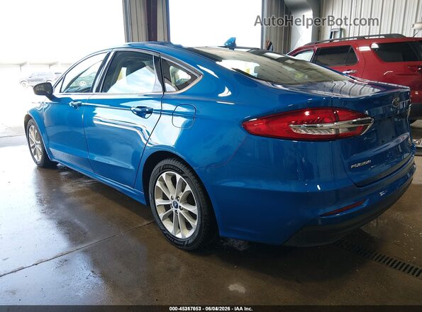 3FA6P0LU8LR196977 2020 FORD FUSION Blue Задня ліва чверть