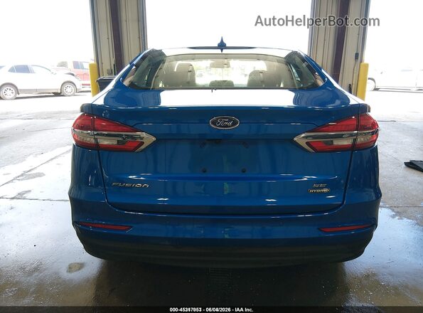 3FA6P0LU8LR196977 2020 FORD FUSION Blue 