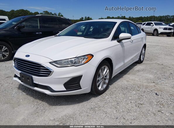 3FA6P0LU8LR200641 2020 FORD FUSION White Przód lewy