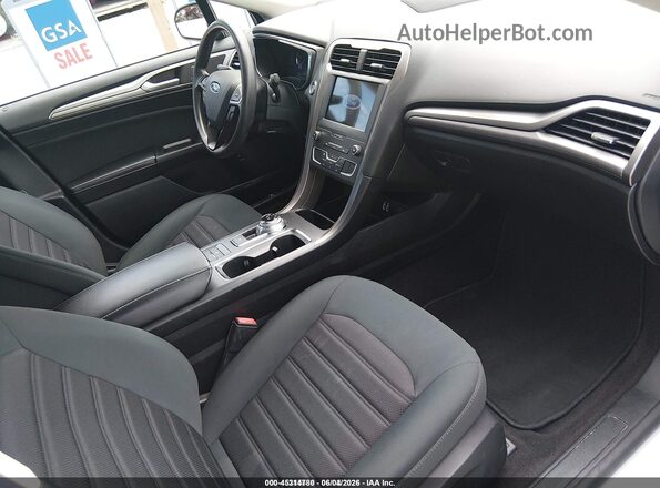3FA6P0LU8LR200641 2020 FORD FUSION White Widok wnętrza z przodu