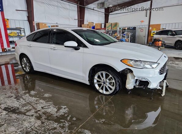 3FA6P0LU8LR212336 2020 FORD FUSION White Front right
