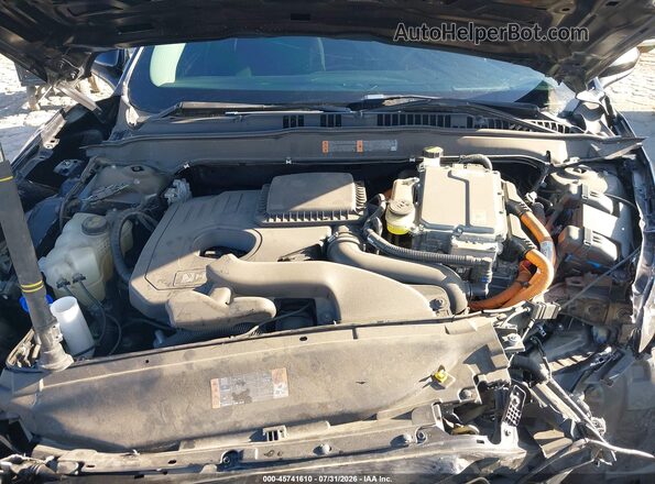 3FA6P0LU8LR219206 2020 FORD FUSION Black უკანა ხედი