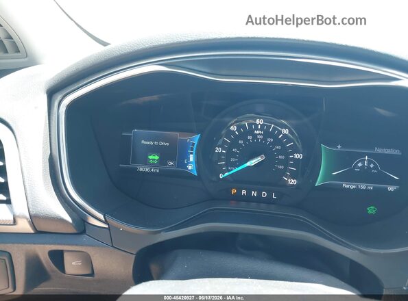 3FA6P0LU8LR225782 2020 FORD FUSION Gray Vista de los asientos traseros