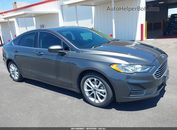 3FA6P0LU8LR225782 2020 FORD FUSION Gray Vista interior trasera