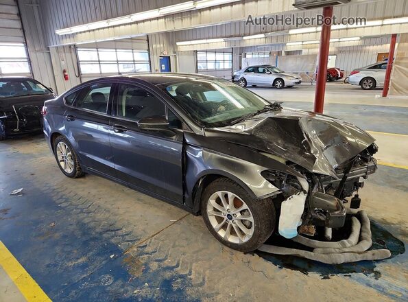 3FA6P0LU8LR263710 2020 FORD FUSION Gray Delantero derecho