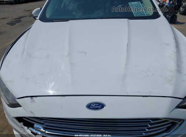 3FA6P0LU9HR158374 2017 FORD FUSION HYBRID White Вид ззаду