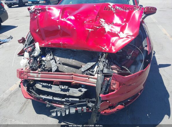 3FA6P0LU9HR253095 2017 FORD FUSION HYBRID Red Դիմացի տեսք