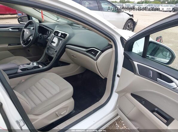 3FA6P0LU9HR280037 2017 FORD FUSION HYBRID White Front interior view