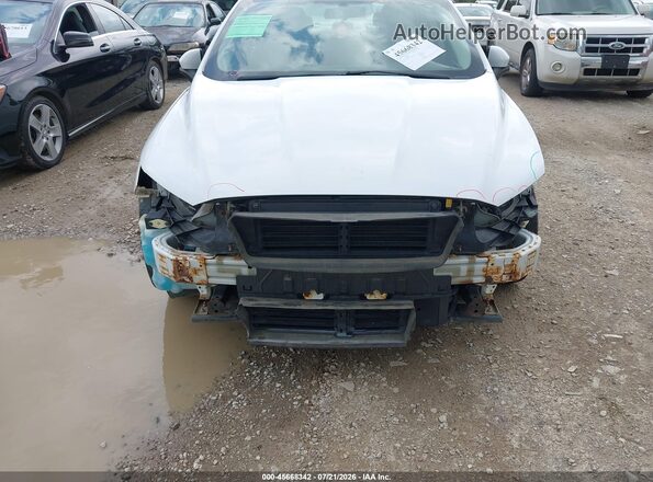 3FA6P0LU9HR280037 2017 FORD FUSION HYBRID White Front view