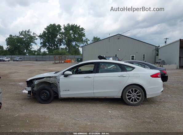 3FA6P0LU9HR280037 2017 FORD FUSION HYBRID White 360 interior view