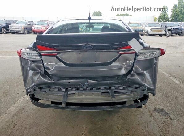 3FA6P0LU9HR296531 2017 FORD FUSION Gray Հետևի տեսք