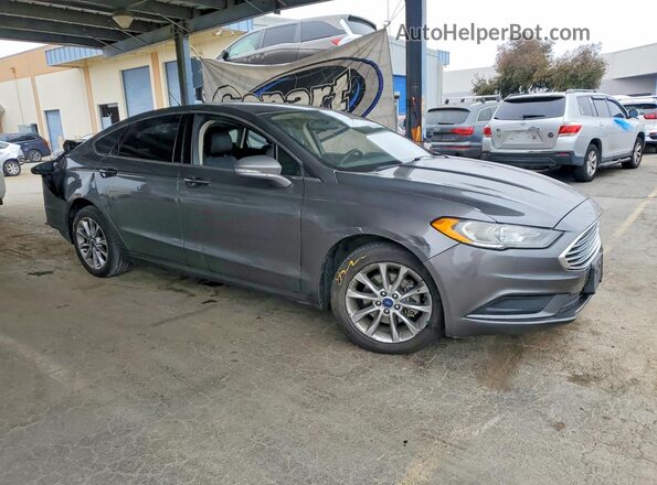 3FA6P0LU9HR296531 2017 FORD FUSION Gray Առջևի աջ