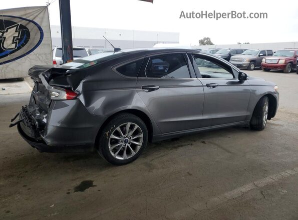 3FA6P0LU9HR296531 2017 FORD FUSION Gray Հետևի աջ