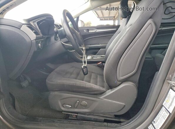 3FA6P0LU9HR296531 2017 FORD FUSION Gray Սալոնի դիմացի տեսք