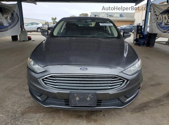 3FA6P0LU9HR296531 2017 FORD FUSION Gray Դիմացի տեսք