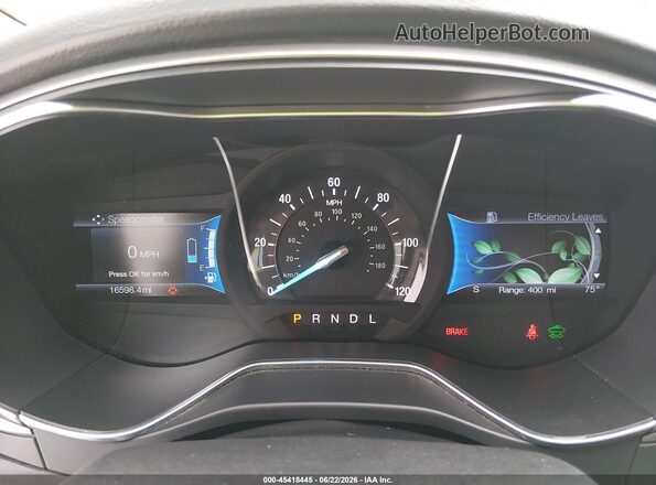 3FA6P0LU9JR111853 2018 FORD FUSION HYBRID Silver Вид задніх сидінь