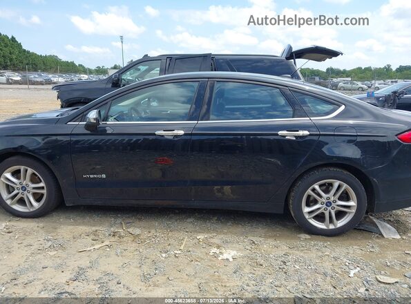 3FA6P0LU9JR147557 2018 FORD FUSION HYBRID Black 360 interior view