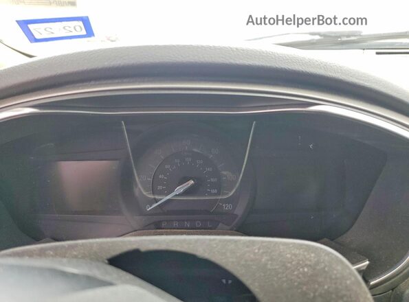 3FA6P0LU9JR152712 2018 FORD FUSION Белый Вид щитка приборов