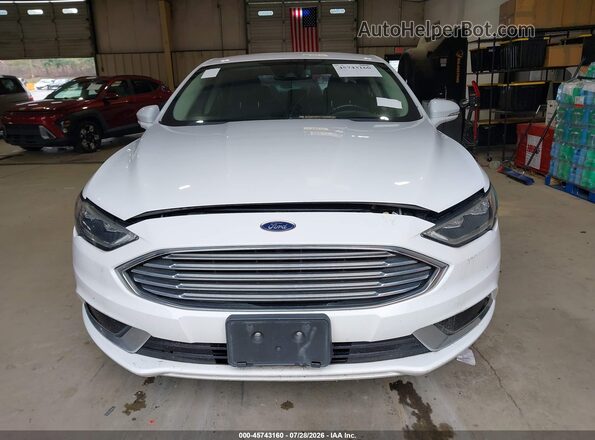 3FA6P0LU9JR171809 2018 FORD FUSION HYBRID White Սարքավորումների վահանակի տեսք