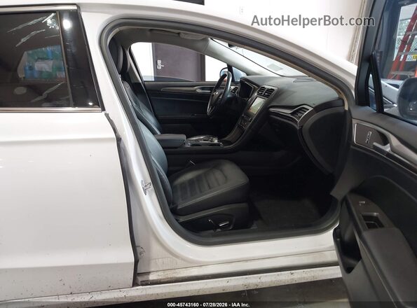 3FA6P0LU9JR171809 2018 FORD FUSION HYBRID White Սալոնի դիմացի տեսք