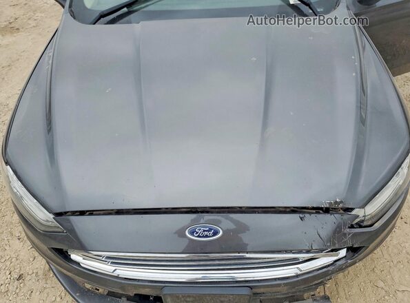 3FA6P0LU9JR172913 2018 FORD FUSION Black Вид задньої частини салону