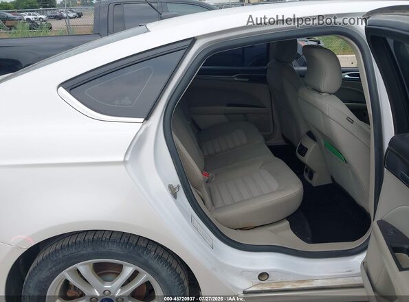 3FA6P0LU9JR235301 2018 FORD FUSION HYBRID White VIN կոդի պիտակի տեսք